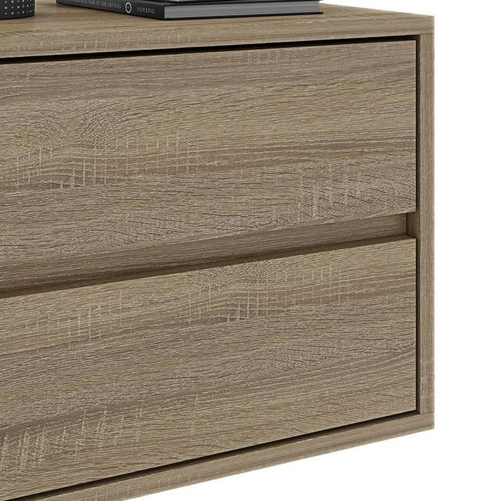 Κομοδίνο 2 Συρτάρια Ελληνικής Κατασκευής 60x40xH44cm ALN