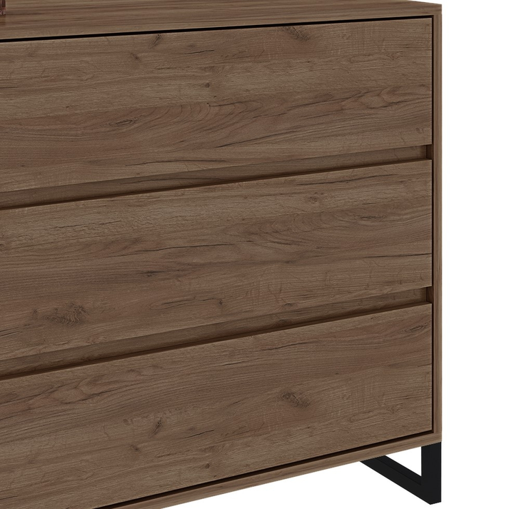 Τουαλέτα 3 Συρτάρια Ελληνικής Κατασκευής 90x45xH85cm ALN 903