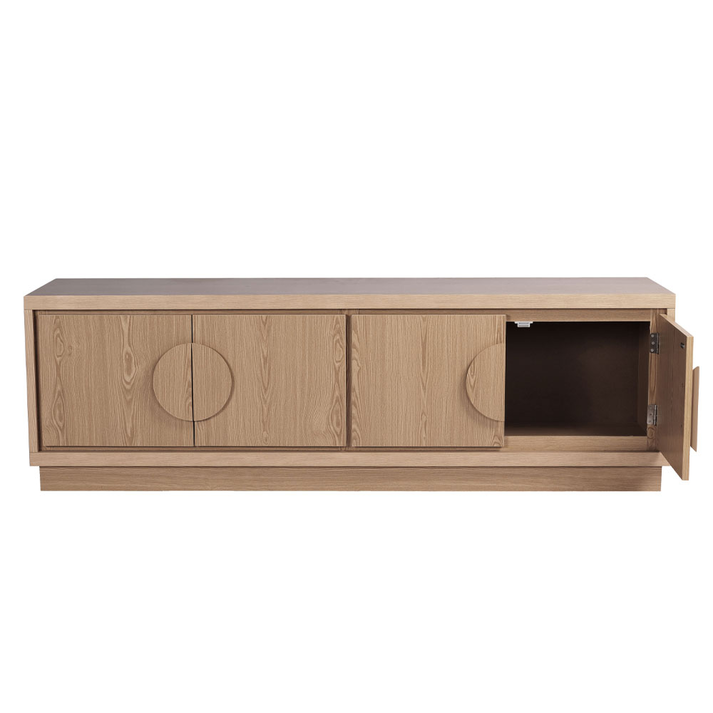 AXIS TV STAND 4ΠΟΡΤΕΣ ΦΥΣΙΚΟ 160x40x50