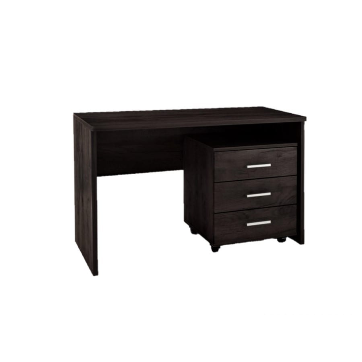 Γραφείο 120 με τροχήλατη συρταριέρα βέγγε