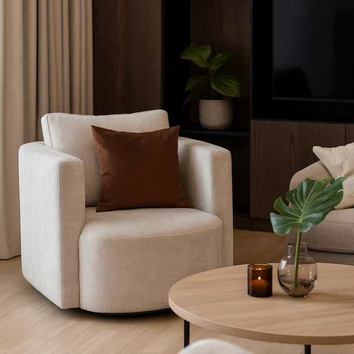 London Πολυθρόνα 88x81xH66cm