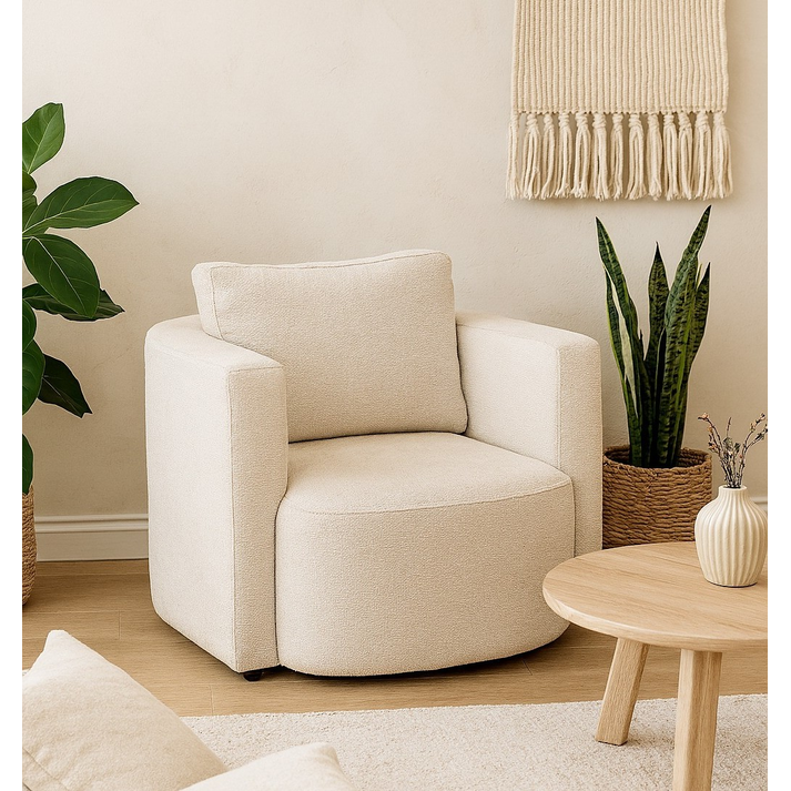 London Πολυθρόνα 88x81xH66cm