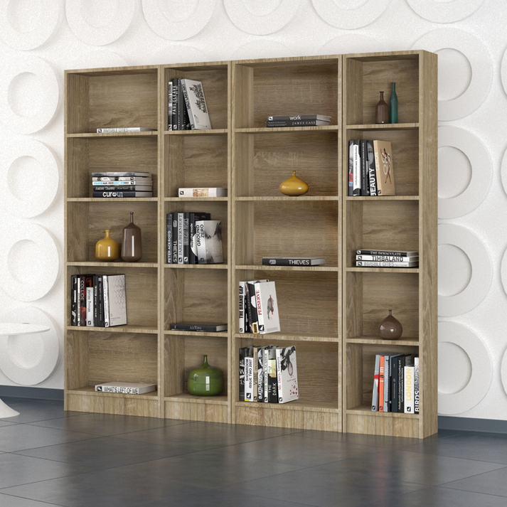 ADORNO 59 ΒΙΒΛΙΟΘΗΚΗ SONOMA 59x22x183