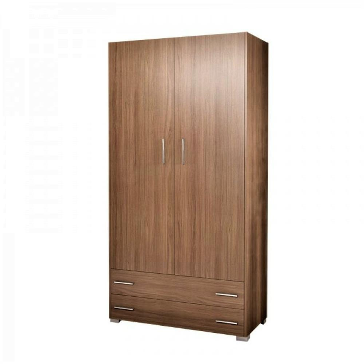 Παιδική ντουλάπα δίφυλλη καρυδί