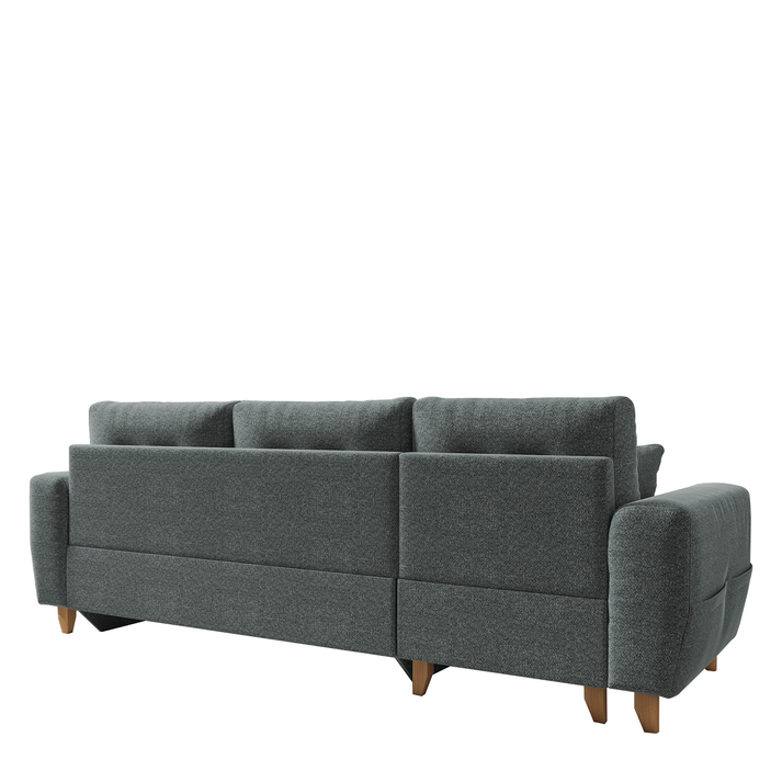 Καναπές Γωνιακός Αναστρέψιμη Γωνία JESSIE 235x160x85cm Ανοιχτό Γκρι