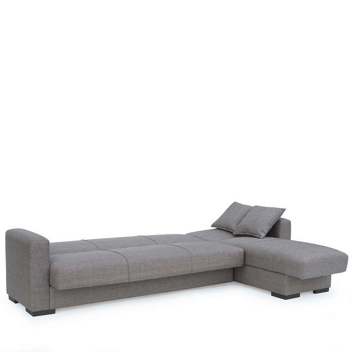 Καναπές Κρεβάτι Γωνιακός JOSE Καφέ 270x150x86cm