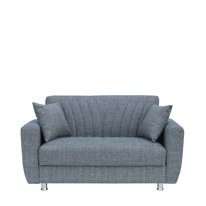 Καναπές Κρεβάτι Διθέσιος JUAN Γκρι 150x84x86cm