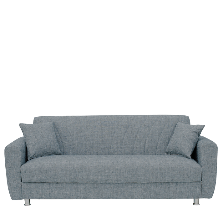 Καναπές Κρεβάτι Τριθέσιος JUAN Γκρι 210x84x86cm