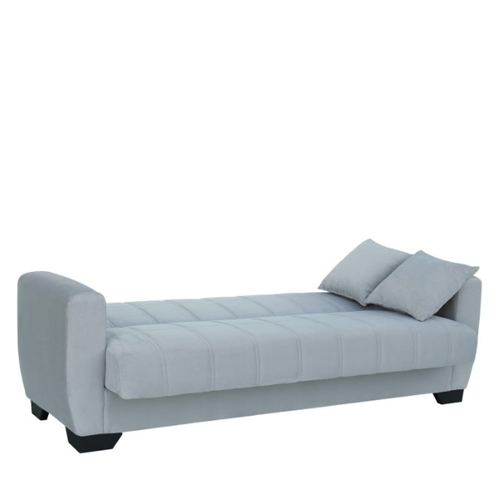 Καναπές Κρεβάτι Τριθέσιος DIEGO 3S Γκρι 210x84x86cm