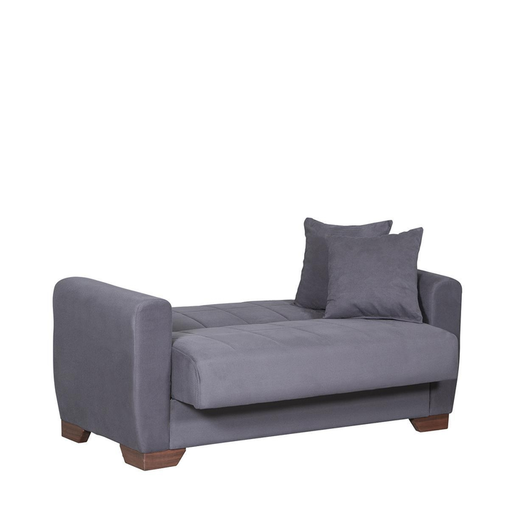 Καναπές Κρεβάτι Διθέσιος DIEGO 2S Γκρι 153x78x80cm