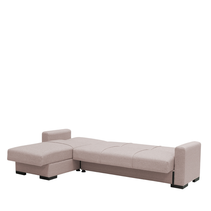 Καναπές Κρεβάτι Γωνιακός JOSE Σάπιο Μήλο 270x150x86cm