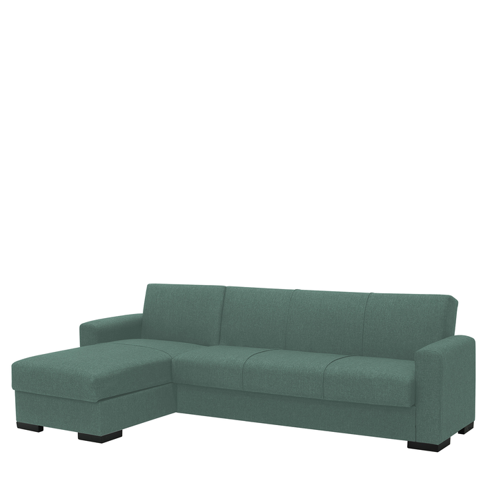 Καναπές Κρεβάτι Γωνιακός JOSE Μέντα 270x150x86cm