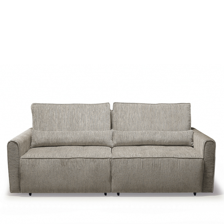 Καναπές Κρεβάτι Τριθέσιος SHELBY Μπεζ 215x110x90cm