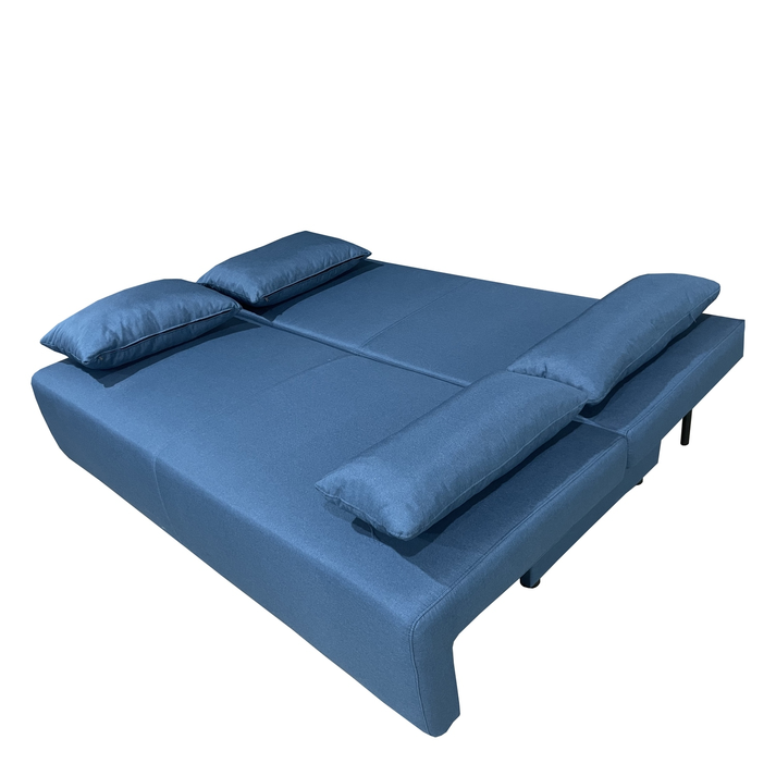 Καναπές Κρεβάτι Τριθέσιος URBAN LOUNGE 3S Μπλε Ύφασμα 194x93x72cm