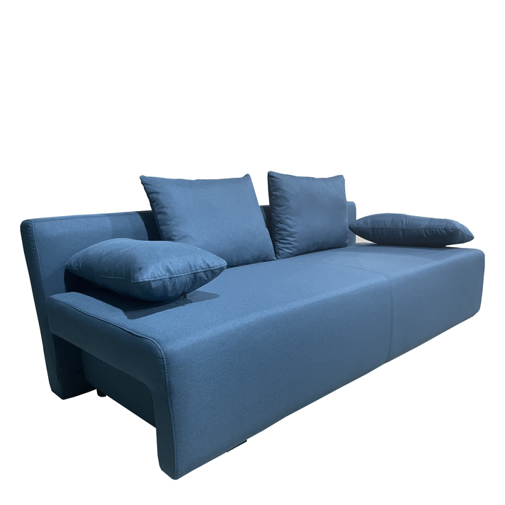 Καναπές Κρεβάτι Τριθέσιος URBAN LOUNGE 3S Μπλε Ύφασμα 194x93x72cm