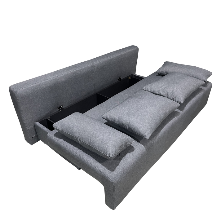 Καναπές Κρεβάτι Τριθέσιος URBAN LOUNGE 3S Γκρι Ύφασμα 194x93x72cm