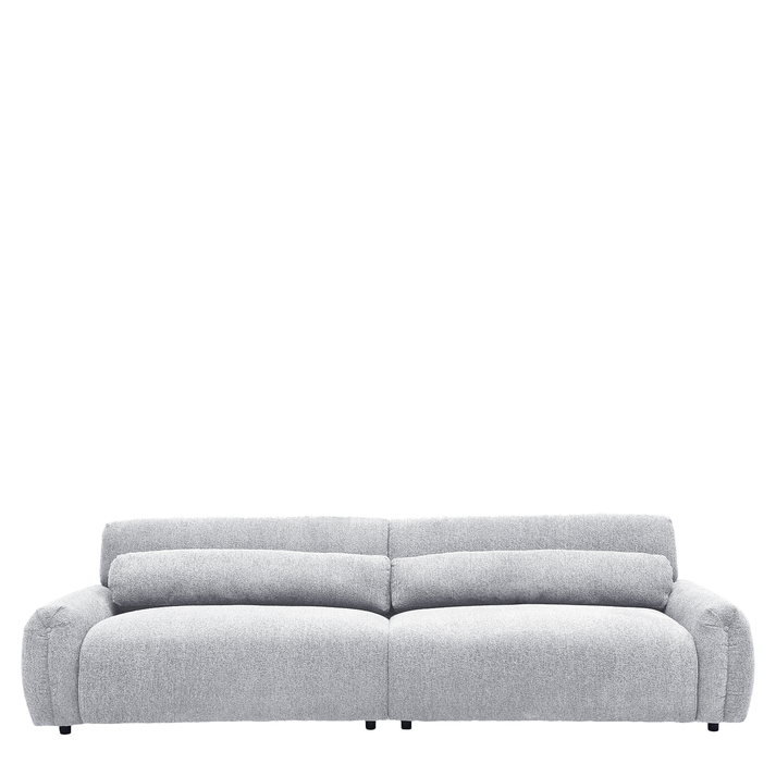 Καναπές Τετραθέσιος VORTICA Γκρι Ύφασμα 280x85x78cm