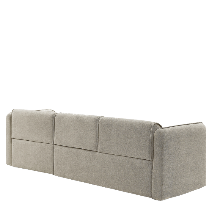 Καναπές Γωνιακός Αναστρέψιμος MAFFEI Μπεζ Ύφασμα 268x163x76cm