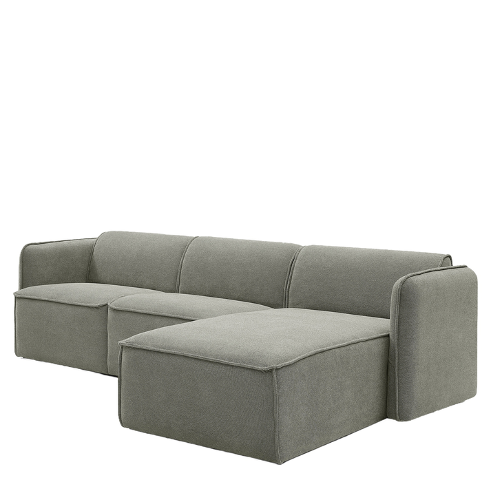 Καναπές Γωνιακός Αναστρέψιμος MAFFEI Γκρι Ύφασμα 268x163x76cm