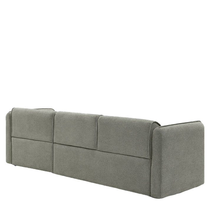 Καναπές Γωνιακός Αναστρέψιμος MAFFEI Γκρι Ύφασμα 268x163x76cm