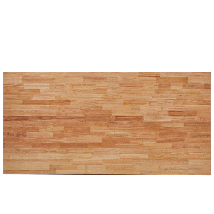 Τραπέζι Τραπεζαρίας DRYOPIS Sonoma/Μαύρο Ξύλο/Μέταλλο 140x80x75cm