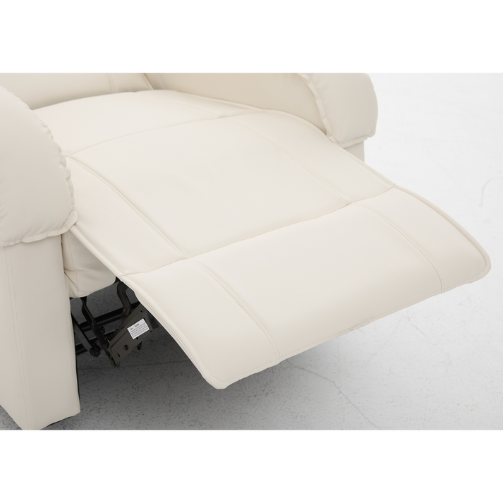 Πολυθρόνα Ανακλινόμενη CELAENO Εκρού PU 80x96x97cm