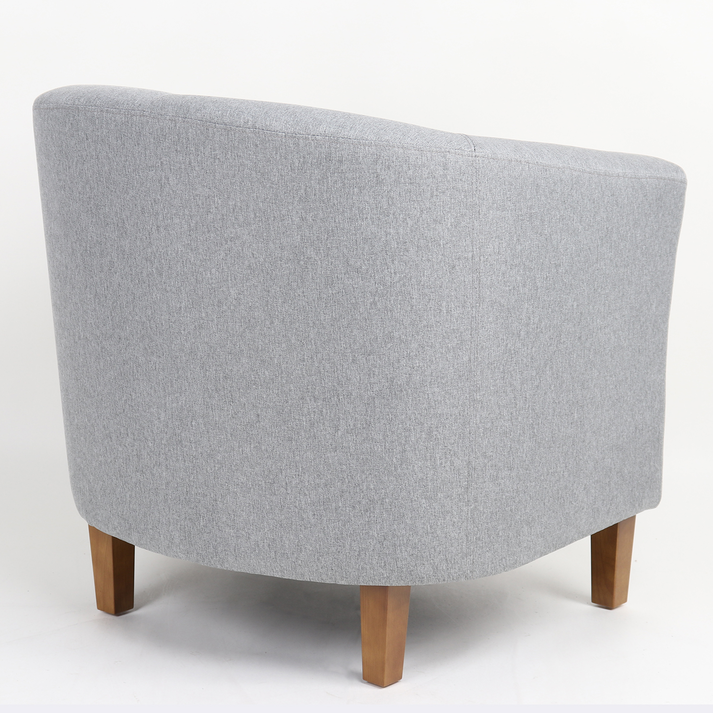 Πολυθρόνα FIORELLA Γκρι Ύφασμα 73x69x75cm