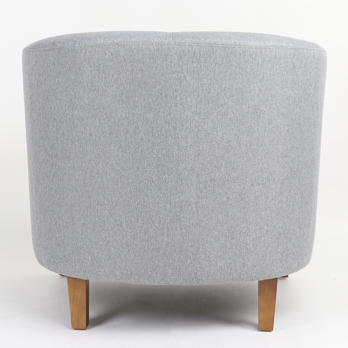 Πολυθρόνα FIORELLA Γκρι Ύφασμα 73x69x75cm