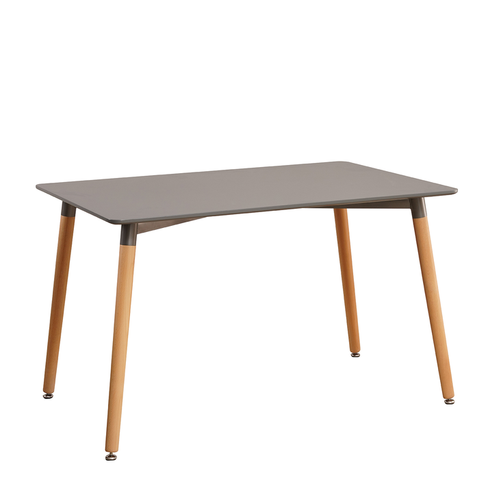 Τραπέζι OWLET Γκρι MDF/Ξύλο 120x80x74cm