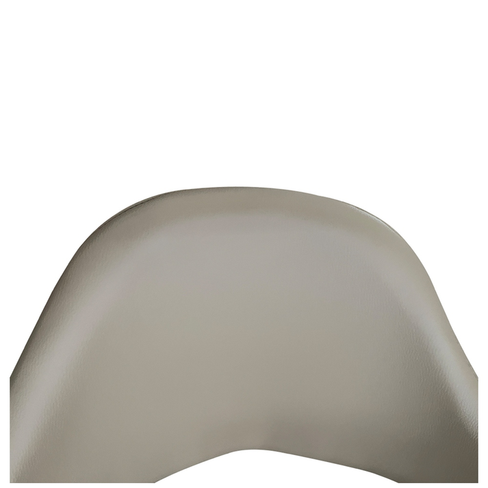 Καρέκλα Τραπεζαρίας SOLANA Cappuccino/Μαύρο PU/Μέταλλο 51x51x81cm