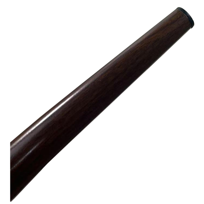 Σκαμπό Bar  MARANTA Μαύρο/Καρυδί PP/Μέταλλο 45x46x97cm