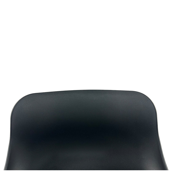 Σκαμπό Bar QUERIDA Μαύρο PP/Μέταλλο 44x45x58/81-79/102cm