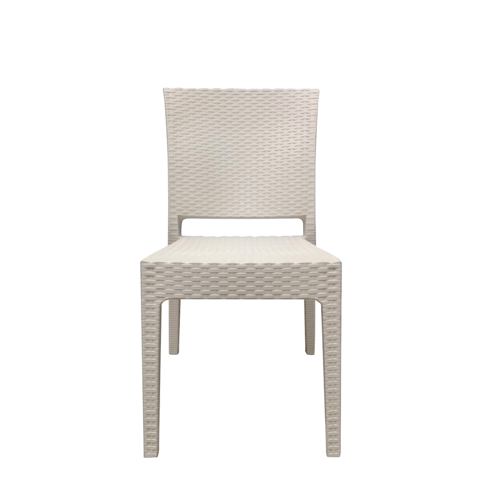 Καρέκλα Κήπου Cappuccino Rattan 47x55x87cm