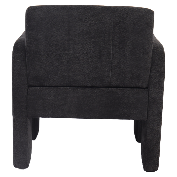 Πολυθρόνα VELORA Γκρι Σκούρο Ύφασμα/Ξύλο 75x68x69cm