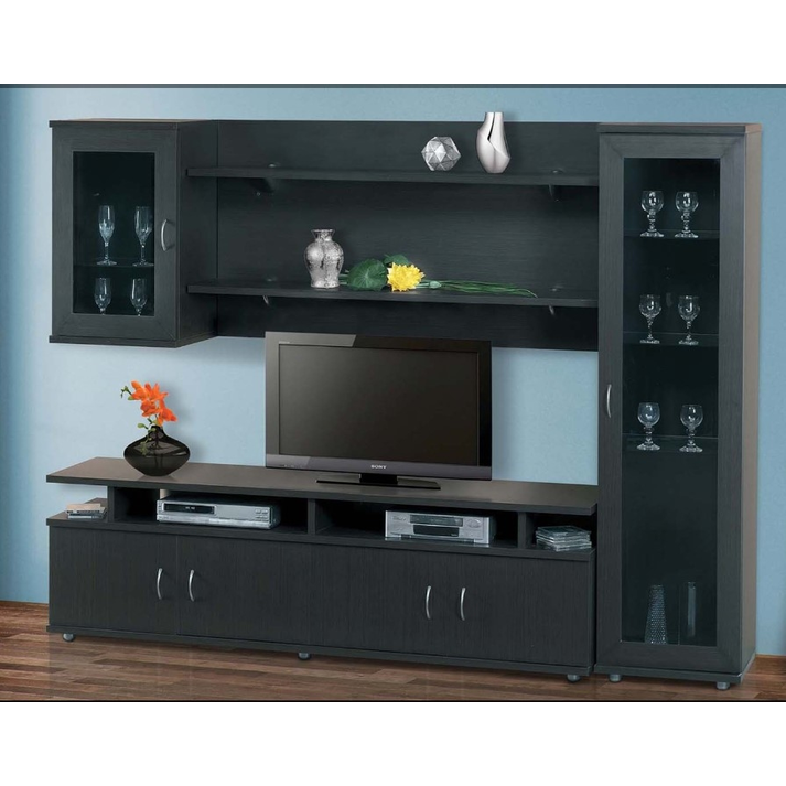ΣΕΤ ΣΥΝΘΕΣΗ ΕΠΙΠΛΟΥ TV BTP-148 ΔΡΥΣ WENGE 200X198X44