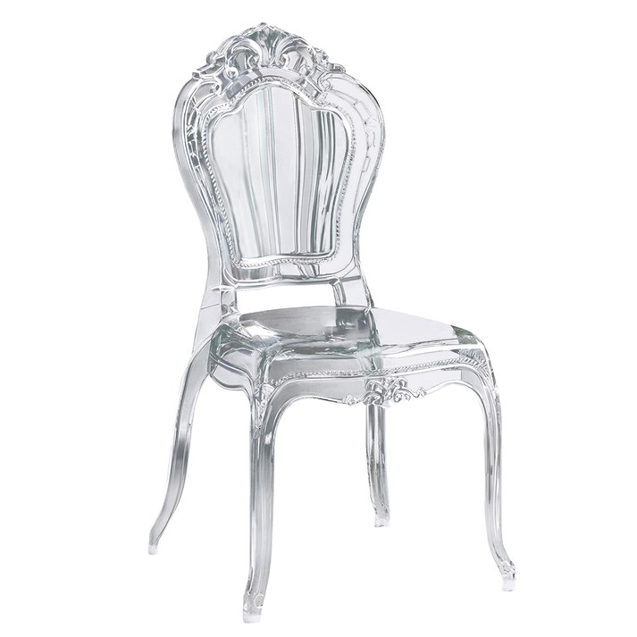 Καρέκλα Catering YORDAN Διάφανο PP 42x52x88cm