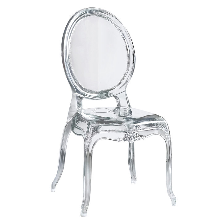 Καρέκλα Catering PEDRAN Διάφανο PP 42x52x88cm