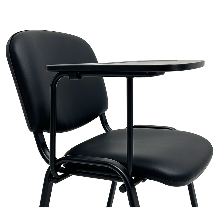 Καρέκλα Θρανίο STEELIX Μαύρο Ύφασμα/Μέταλλο/PVC 58x54x77cm