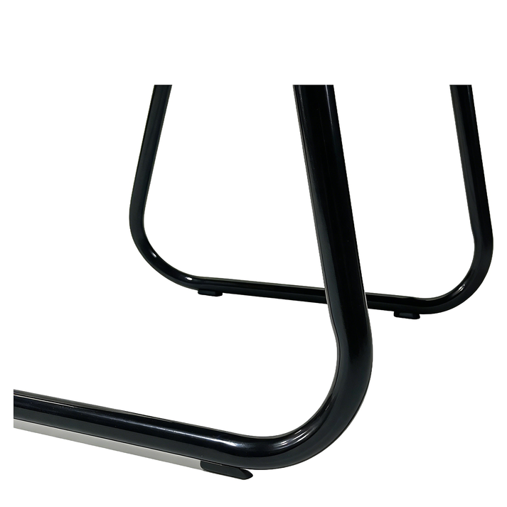 Καρέκλα Επισκέπτη AERIX Μαύρο PU/Μέταλλο 54x60x96cm