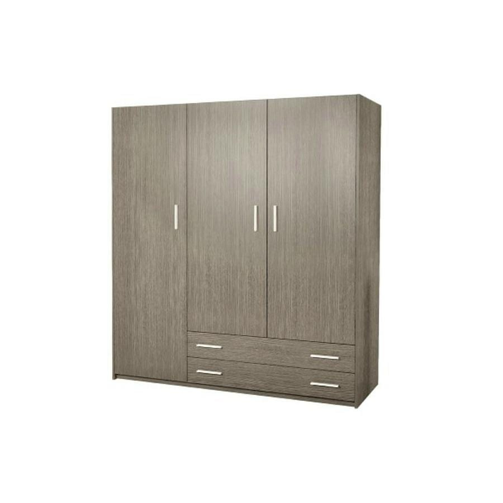 Nτουλάπα τρίφυλλη 150x180 καρυδί σταχτί