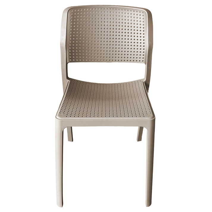 Καρέκλα Κήπου LUMINA Cappuccino PP 55x46x83cm