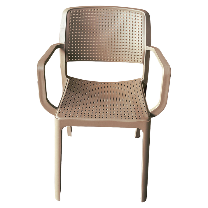 Πολυθρόνα Κήπου CALORA Cappuccino PP 55x54.5x83cm