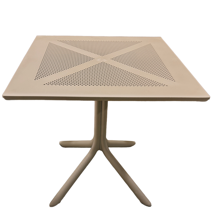 Τραπέζι Κήπου SIREA Cappuccino PP 80x80x75cm