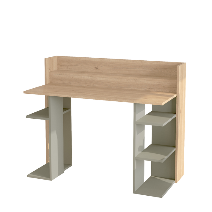 Γραφείο FIFE Φυσικό/Φυστικί Μοριοσανίδα/Μελαμίνη 124x58x98cm