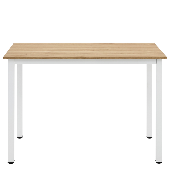 Τραπέζι Τραπεζαρίας VERDELL Sonoma/Λευκό Μέταλλο/Μοριοσανίδα 110x70x76cm