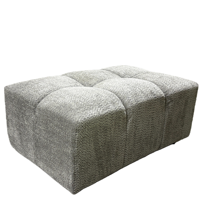 Καναπές Γωνιακός ORVELLA Γκρι Ύφασμα 363x194x80cm