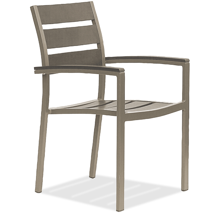 Στοιβαζόμενη Πολυθρόνα Αλουμινίου Με Pollywood 57*58*88cm