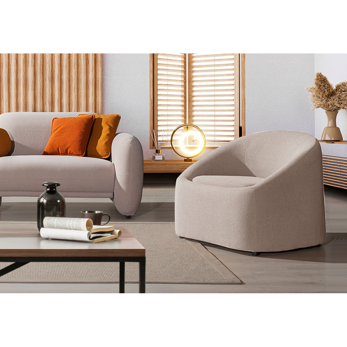 PUFFY ΠΟΛΥΘΡΟΝΑ CREAM 95x93x79