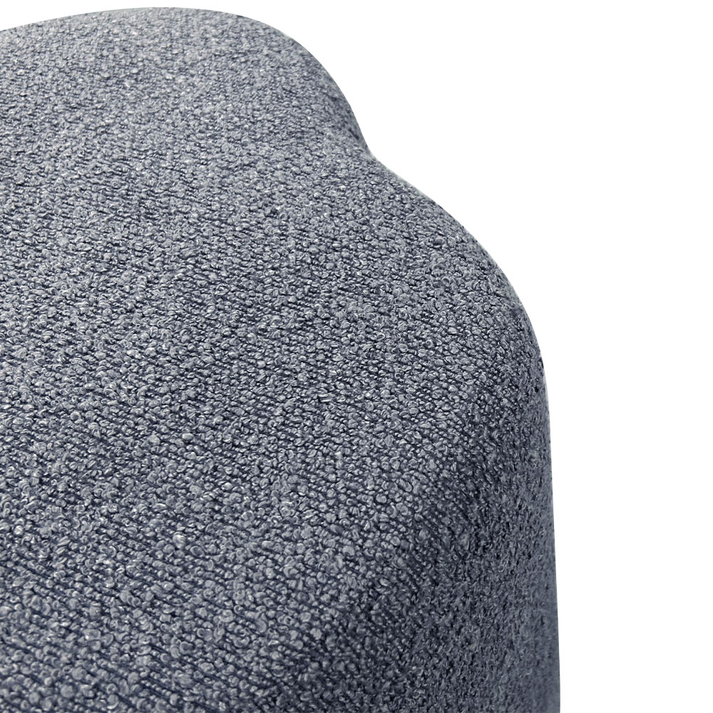 DAISY ΣΚΑΜΠΟ ΓΚΡΙ ΣΚΟΥΡΟ 48x48x42cm