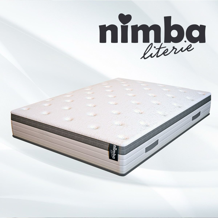 ΣΤΡΩΜΑ (NIMBA) ΜΕ ΑΝΕΞΑΡΤΗΤΑ ΕΛΑΤΗΡΙΑ ΠΑΧΟΥΣ 25ΕΚ. ΔΙAΣΤΑΣΕΙΣ90/140/150.160*200ΕΚ. ΣΥΣΚΕΥΑΣΙΑ.ROLLPACK
